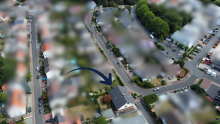 Au�enansicht innerhalb U-f�rmiger Wohnstra�e Zweifamilienhaus mit wohnwirtschaftlich nutzbarem Keller in Erlensee
