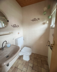 G�ste-WC (EG) Freistehendes EFH mit gro�em Grundst�ck, Doppelgarage und Ausbaureserve im DG