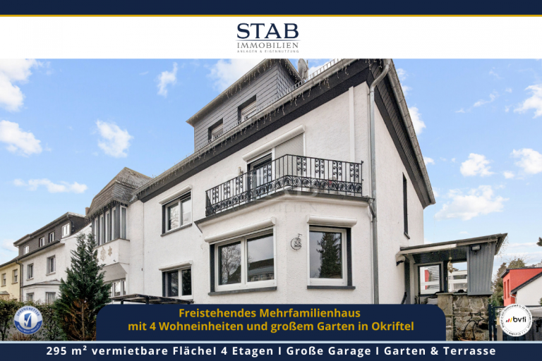 Frontansicht Hattersheim am Main Mehrfamilienhaus Mehrfamilienhaus - Perfekt f�r Mehrgenerationen oder Gro�familien in Okriftel