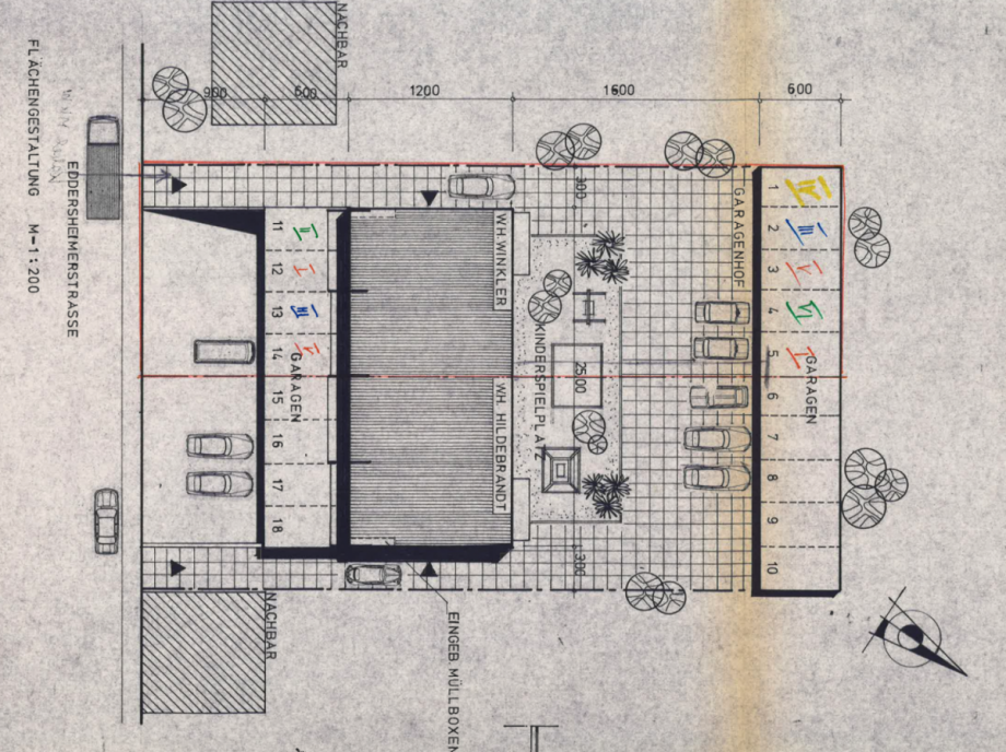 Garagenansicht Terrassenwohnung Okriftel