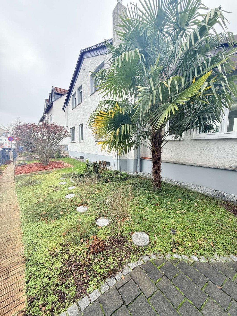 Frontansicht/Vorgarten Haus Hattersheim am Main