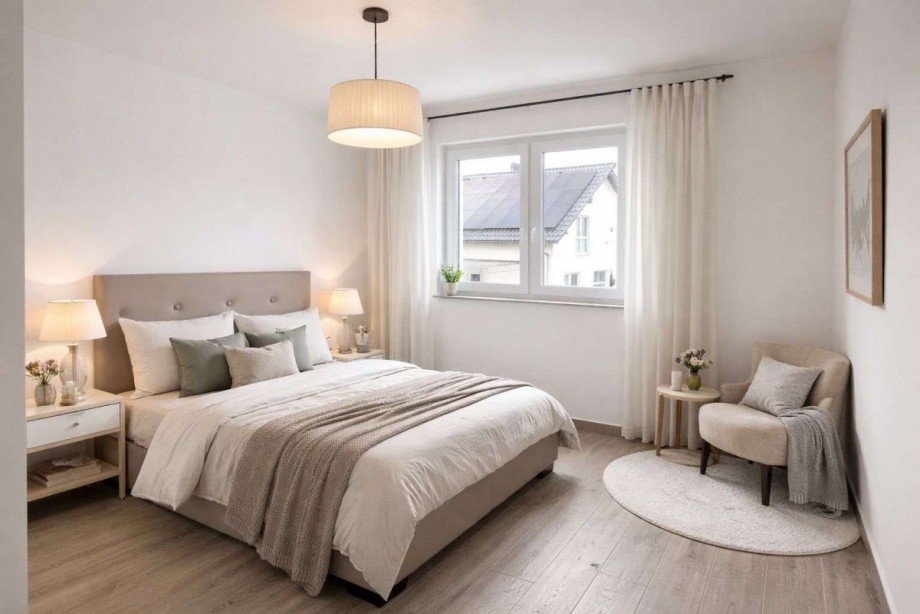 Schlafzimmer Einfamilienhaus Mainhausen