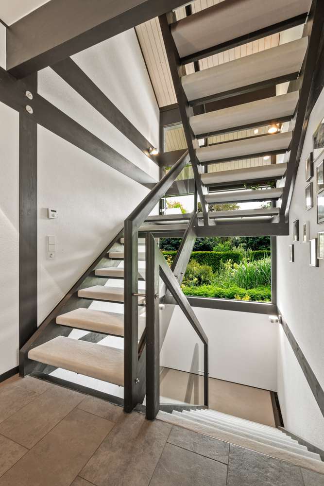 Treppenhaus Einfamilienhaus Niedererbach