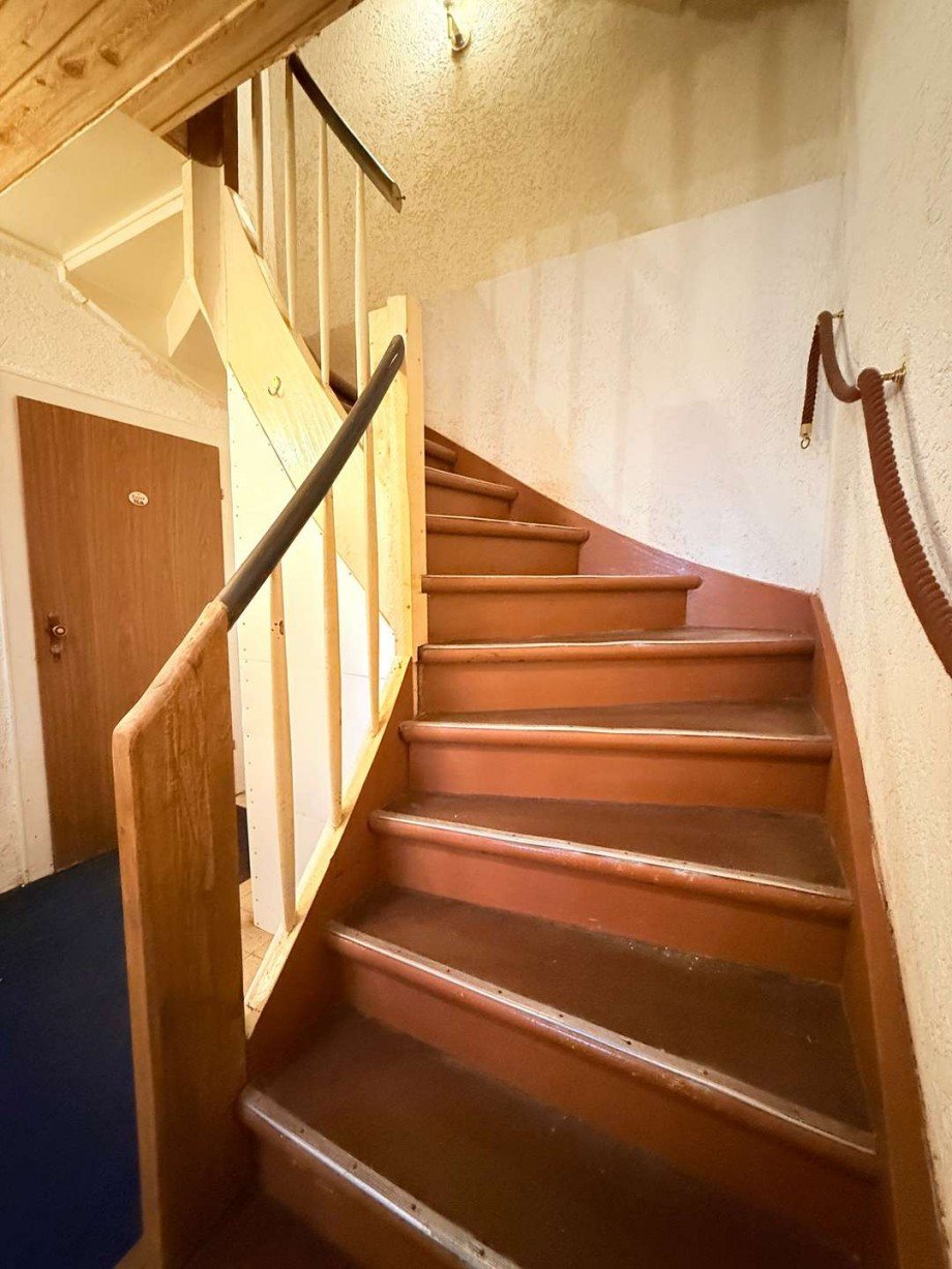 Treppenhaus ins OG Haus Hanau