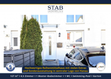 Hochwertiges Reihenmittelhaus mit vielen Extras und Sonderausstattung in zentraler Lage von Hanau Hochwertiges Reihenmittelhaus mit vielen Extras und Sonderausstattung in zentraler Lage von Hanau