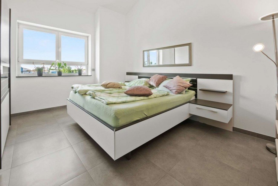 Schlafzimmer Penthousewohnung Hattersheim am Main