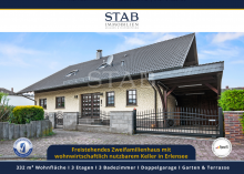 Freistehendes Zweifamilienhaus mit wohnwirtschaftlich nutzbarem Keller Zweifamilienhaus mit wohnwirtschaftlich nutzbarem Keller in Erlensee