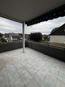 Terrasse (EG) Zugang �ber Wohnzimmer & K�che Freistehendes EFH mit gro�em Grundst�ck, Doppelgarage und Ausbaureserve im DG