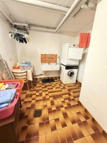 Waschk�che Kellergeschoss Gro�z�giges Reihenendhaus mit Garage, Garten und vielseitig nutzbarem Hobbyraum in Obertshausen