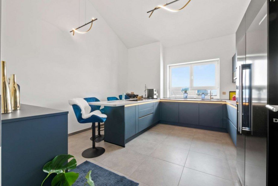 Moderne und hochwertige Einbauk�che Penthousewohnung Hattersheim am Main