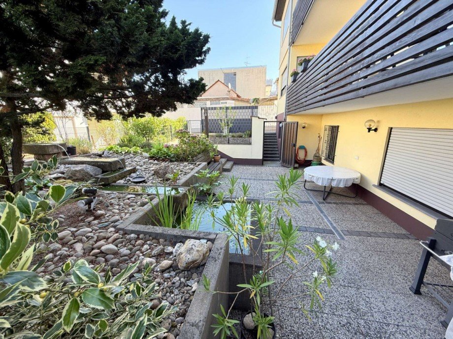 Gemeinschaftsgarten Dachgeschosswohnung Okriftel