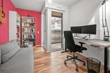 Arbeitszimmer Hochwertige 5-Zimmer Wohnung mit EBK, Garten, Terasse, Stellplatz und Ausblick auf den Main