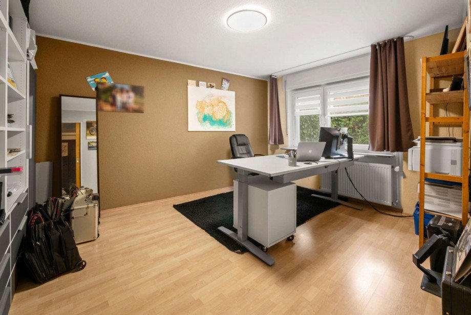Arbeits-/ Schlafzimmer im Erdgeschoss Haus Okriftel