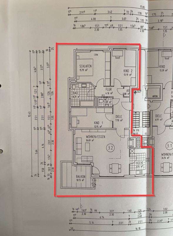  Etagenwohnung Hattersheim am Main