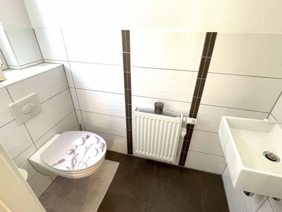 G�ste WC im Erdgescho� Reihenmittelhaus Hanau